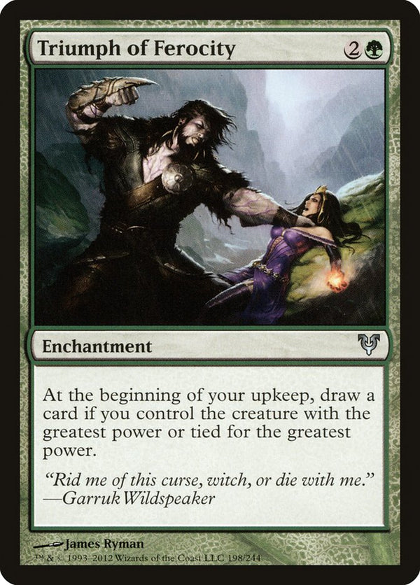 Triumph of Ferocity - Magic: The Gathering