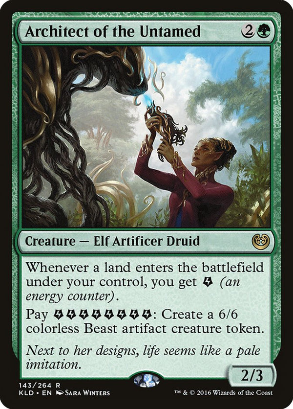 Architect of the Untamed - Magic: The Gathering