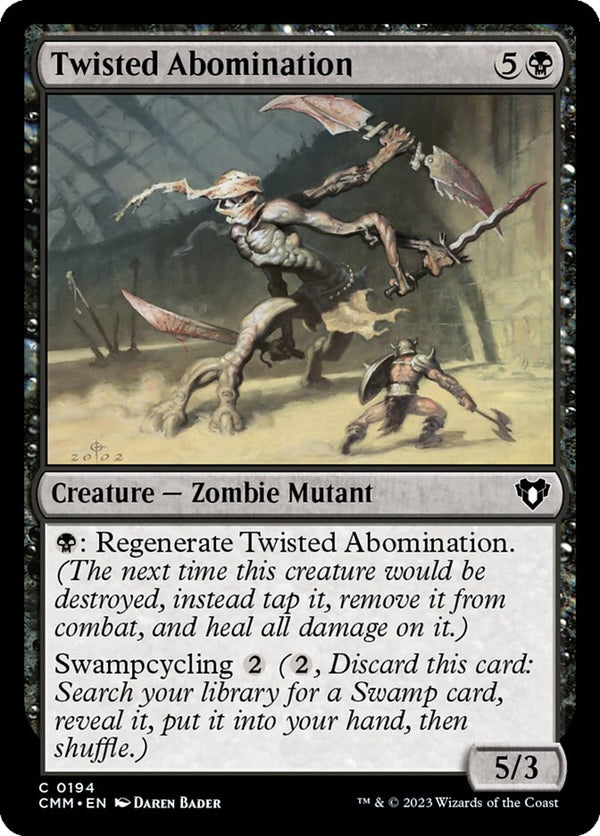 Twisted Abomination - Magic: The Gathering