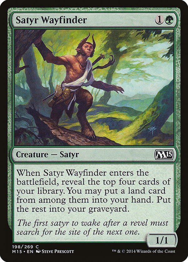 Satyr Wayfinder - Magic: The Gathering