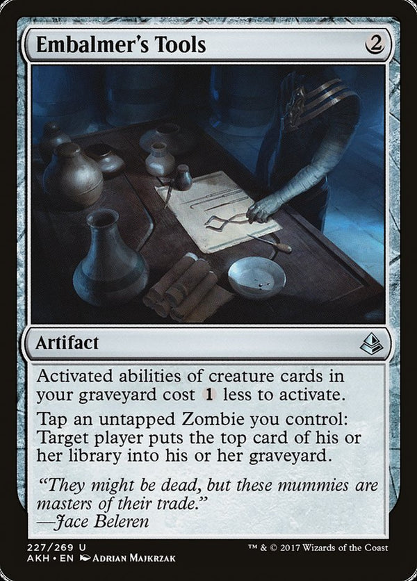 Embalmer's Tools - Magic: The Gathering