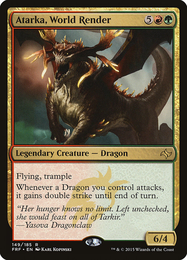 Atarka, World Render - Magic: The Gathering