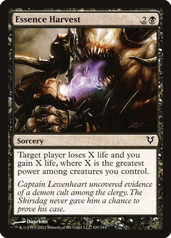 Essence Harvest - Magic: The Gathering