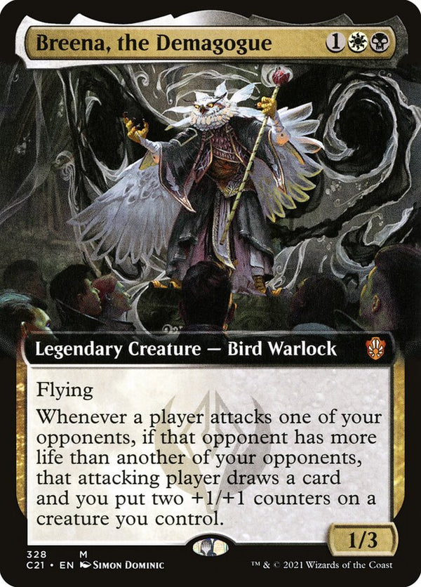 Breena, the Demagogue (Extended Art) - Magic: The Gathering