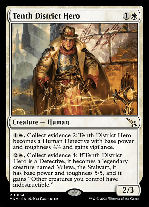 Tenth District Hero - Magic: The Gathering