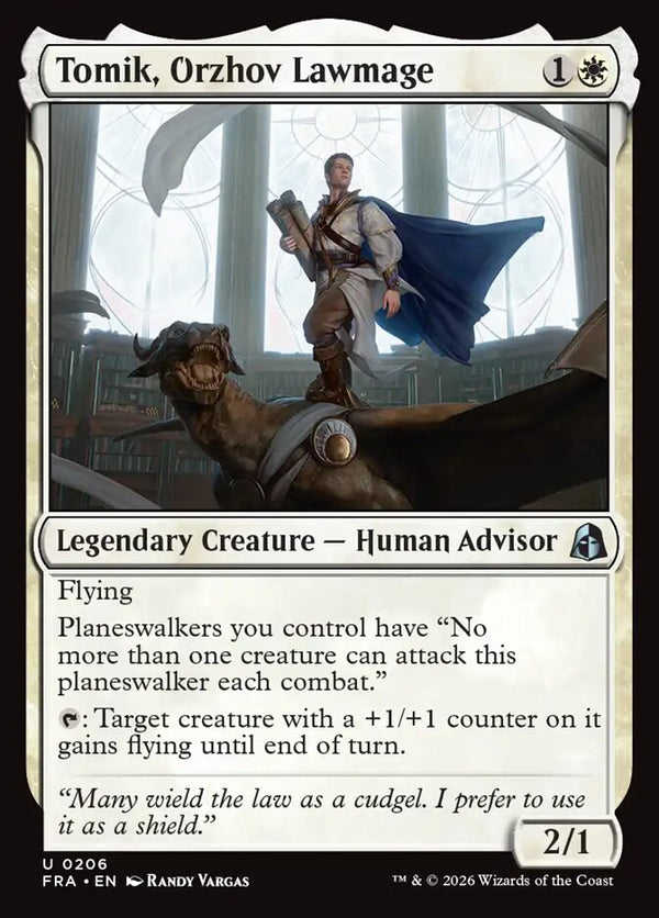 Tomik, Orzhov Lawmage (FRA 206) - Magic: The Gathering