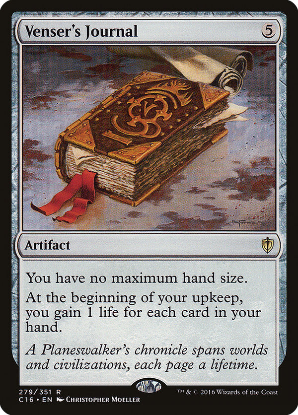 Venser's Journal - Magic: The Gathering
