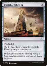 Unstable Obelisk - Magic: The Gathering