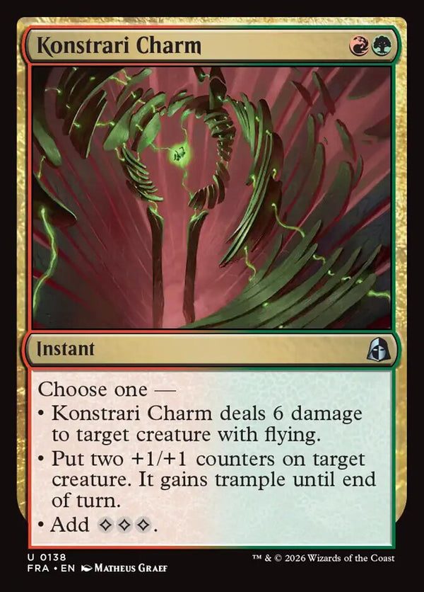 Konstrari Charm (FRA 138) - Magic: The Gathering