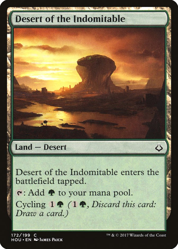 Desert of the Indomitable - Magic: The Gathering