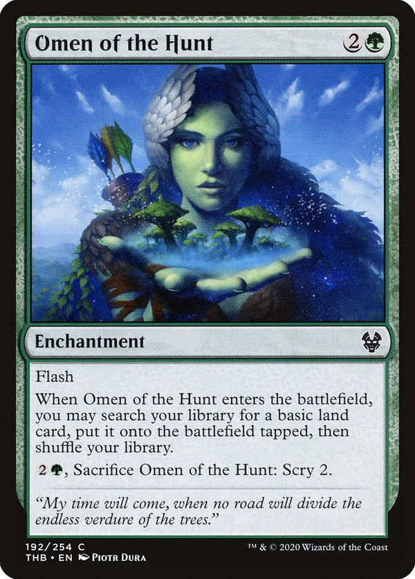 Omen of the Hunt - Magic: The Gathering