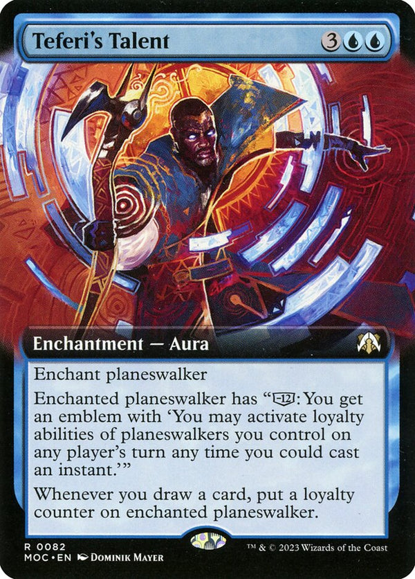 Teferi's Talent (Extended Art) - Magic: The Gathering