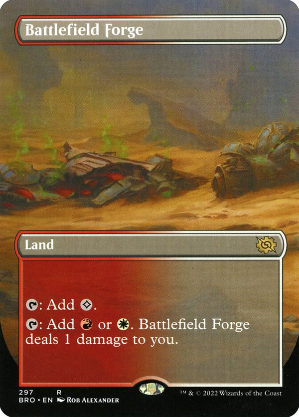 Battlefield Forge (Borderless) - Magic: The Gathering