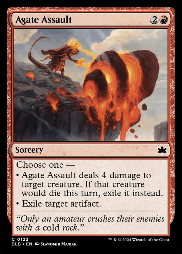 Agate Assault - Magic: The Gathering