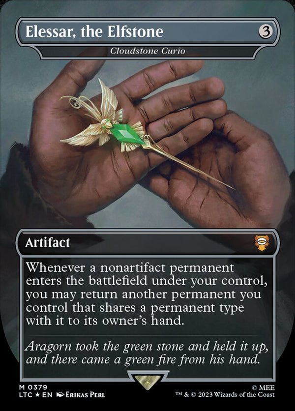 Elessar, the Elfstone - Cloudstone Curio (Surge Foil) - Magic: The Gathering