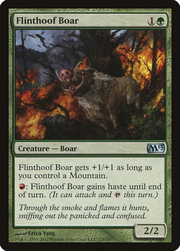 Flinthoof Boar - Magic: The Gathering