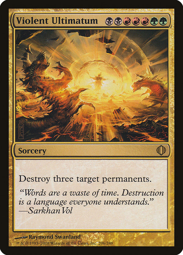Violent Ultimatum - Magic: The Gathering