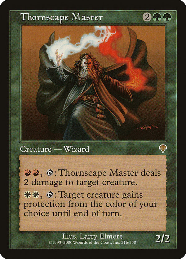 Thornscape Master - Magic: The Gathering