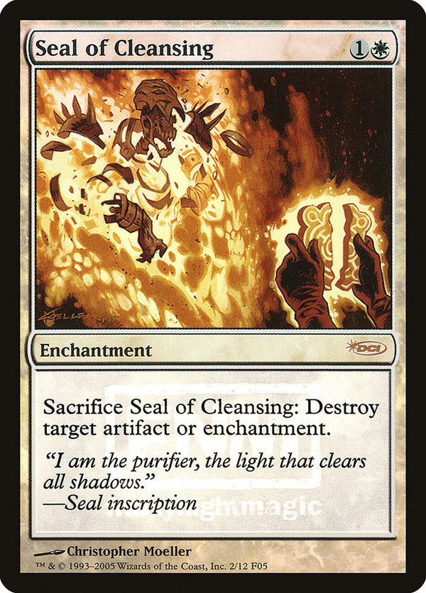 Seal of Cleansing - Magic: The Gathering
