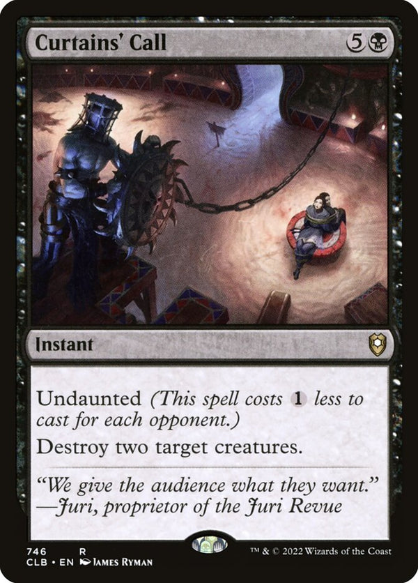 Curtains' Call - Magic: The Gathering
