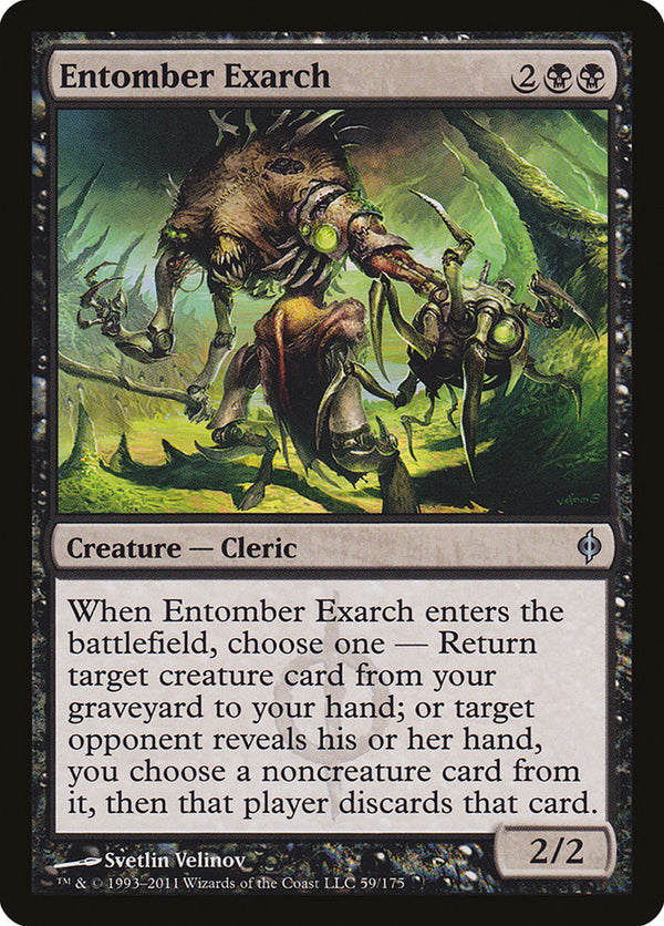Entomber Exarch - Magic: The Gathering
