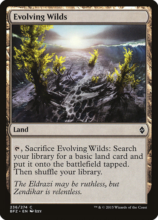 Evolving Wilds - Magic: The Gathering