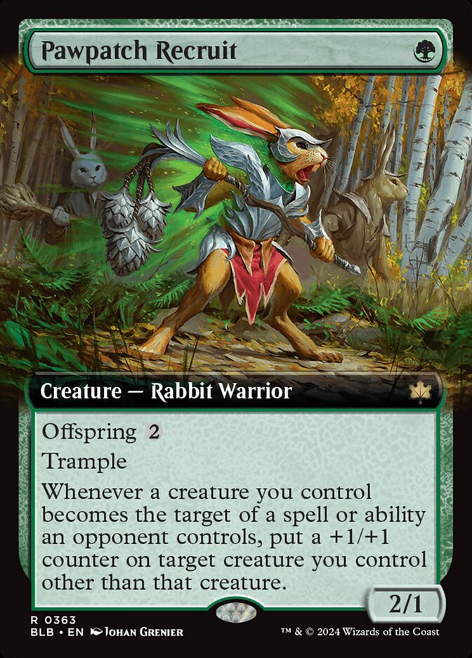 Pawpatch Recruit (Extended Art)
