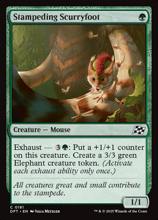 Stampeding Scurryfoot - Magic: The Gathering