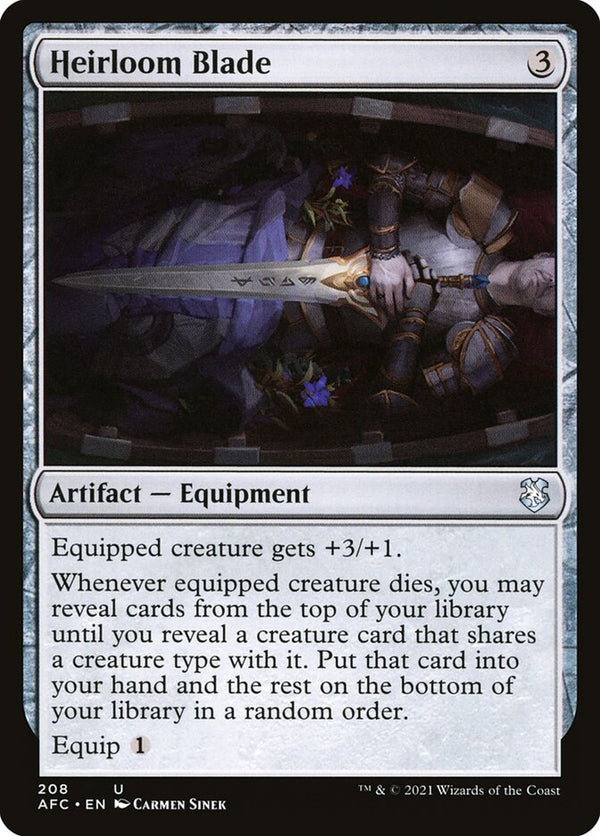 Heirloom Blade - Magic: The Gathering