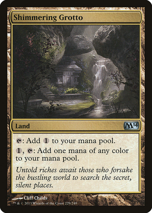 Shimmering Grotto - Magic: The Gathering