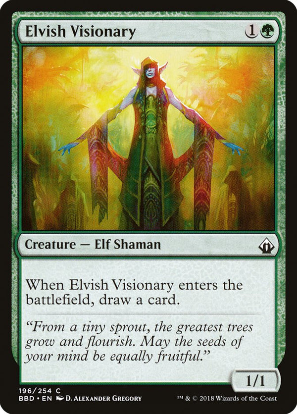 Elvish Visionary - Magic: The Gathering