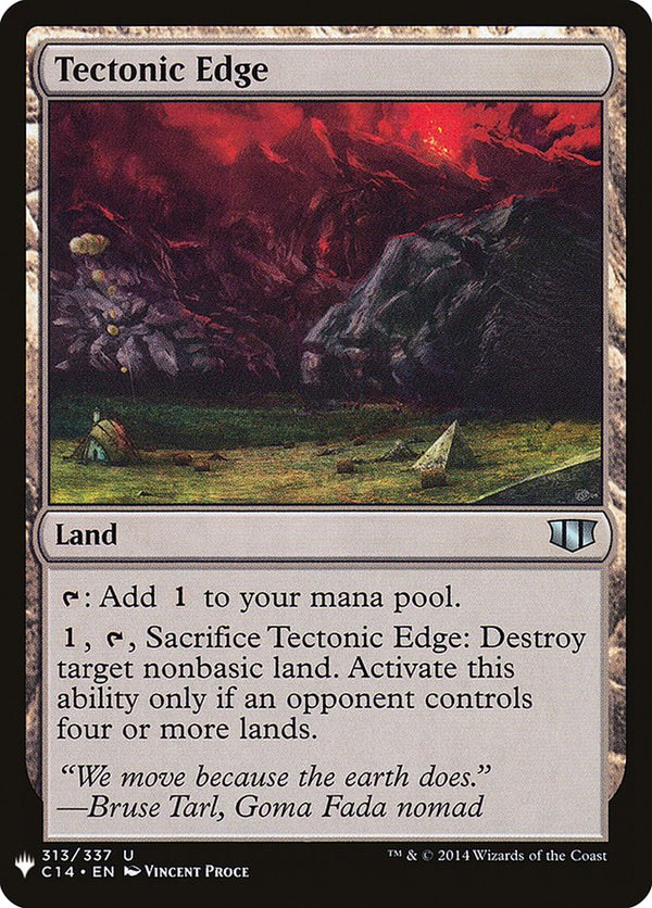 Tectonic Edge - Magic: The Gathering