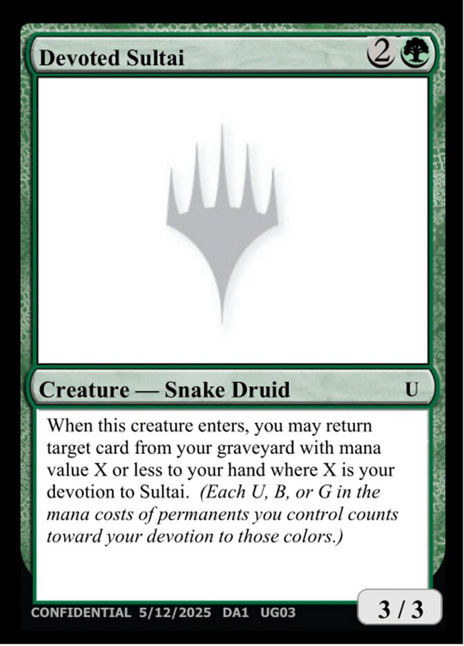 Devoted Sultai