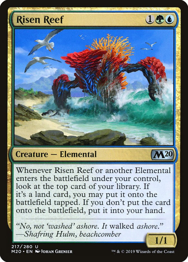 Risen Reef - Magic: The Gathering