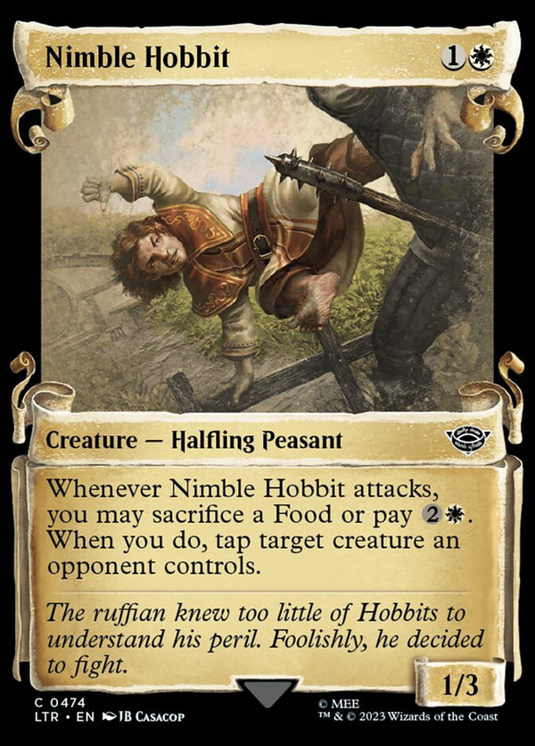 Nimble Hobbit (Showcase Scrolls) - Magic: The Gathering