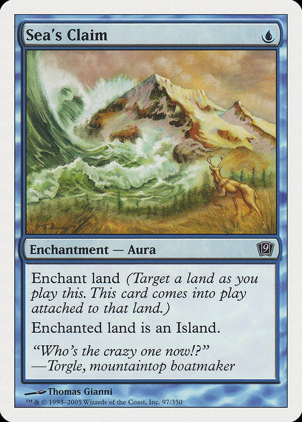 Sea's Claim - Magic: The Gathering