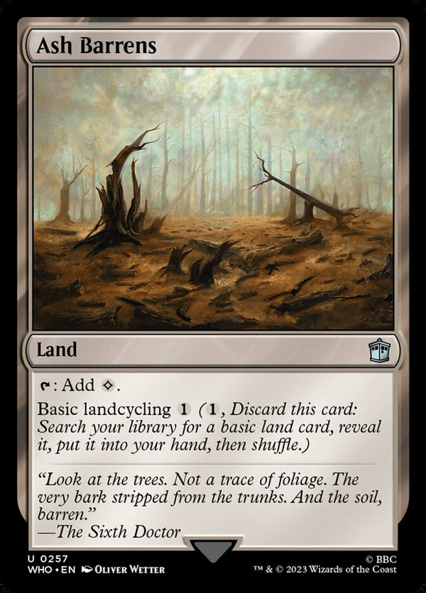 Ash Barrens - Magic: The Gathering