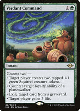 Verdant Command - Magic: The Gathering