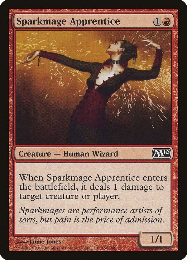 Sparkmage Apprentice - Magic: The Gathering