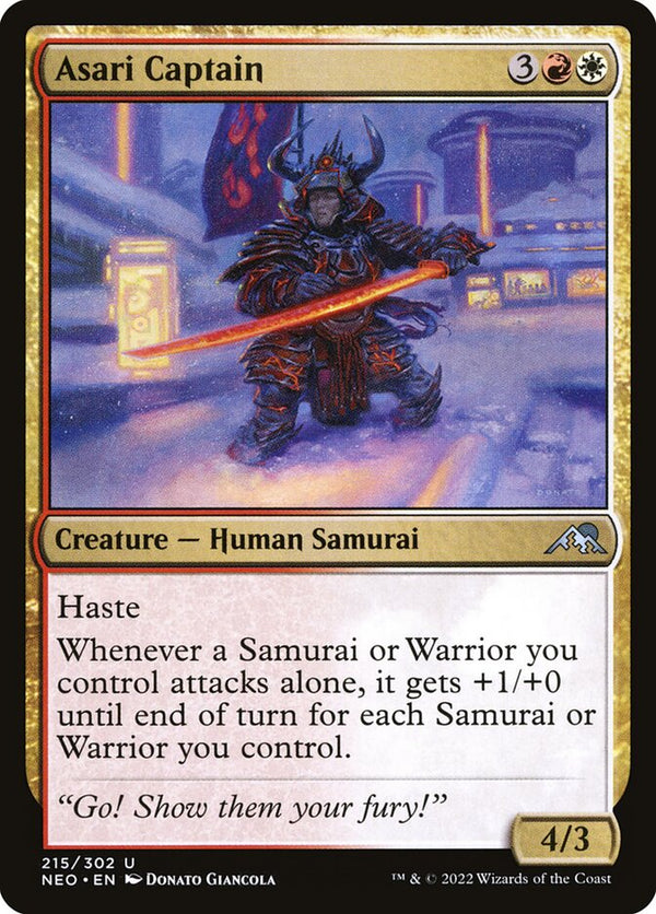 Asari Captain - Magic: The Gathering