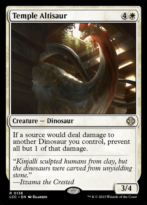 Temple Altisaur - Magic: The Gathering