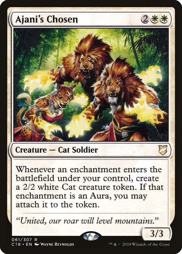 Ajani's Chosen - Magic: The Gathering