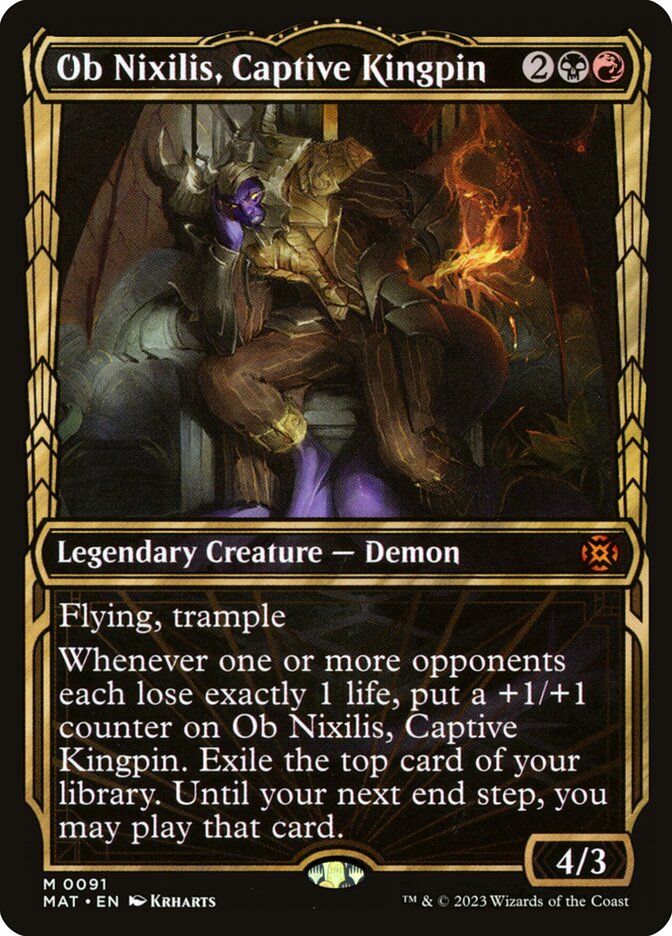Ob Nixilis, Captive Kingpin (Showcase)