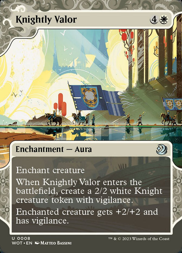 Knightly Valor - Magic: The Gathering