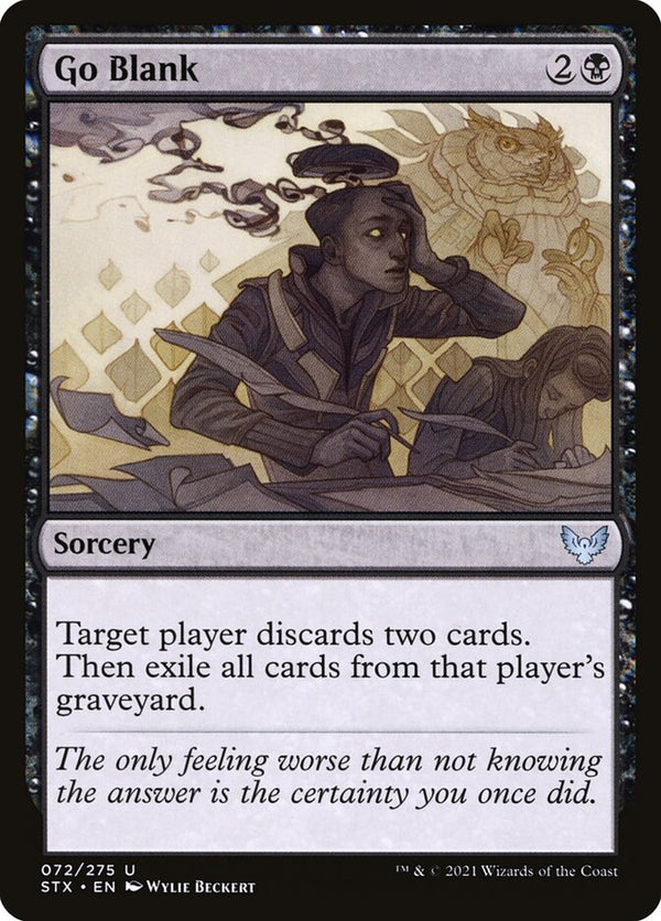 Go Blank - Magic: The Gathering