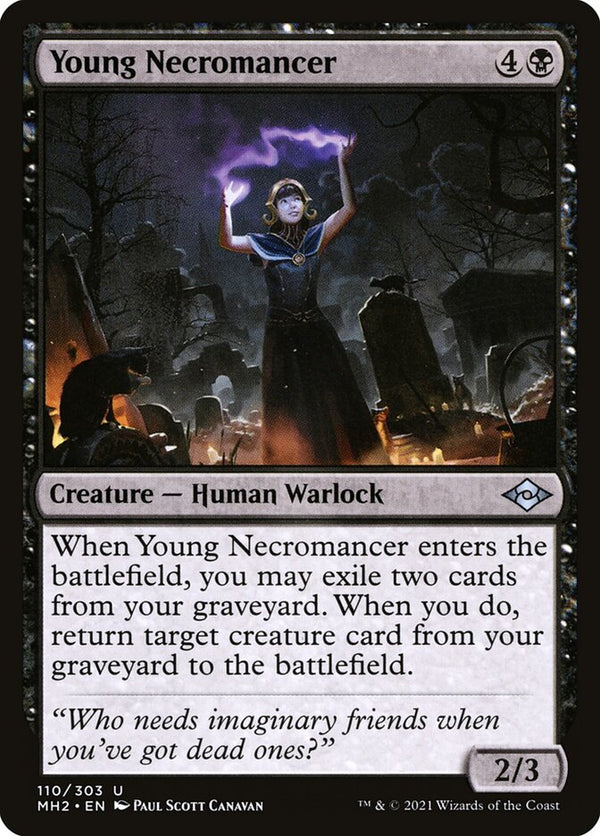 Young Necromancer - Magic: The Gathering