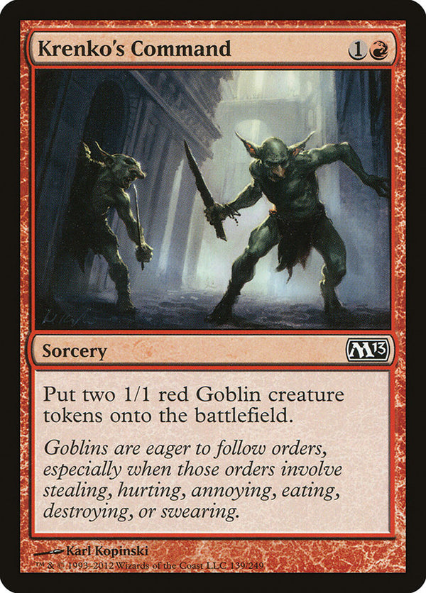 Krenko's Command - Magic: The Gathering
