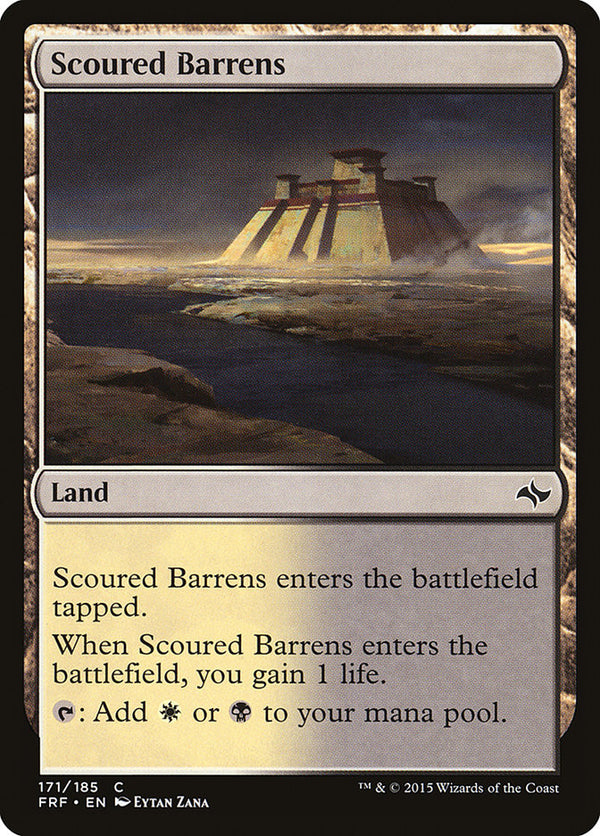 Scoured Barrens - Magic: The Gathering