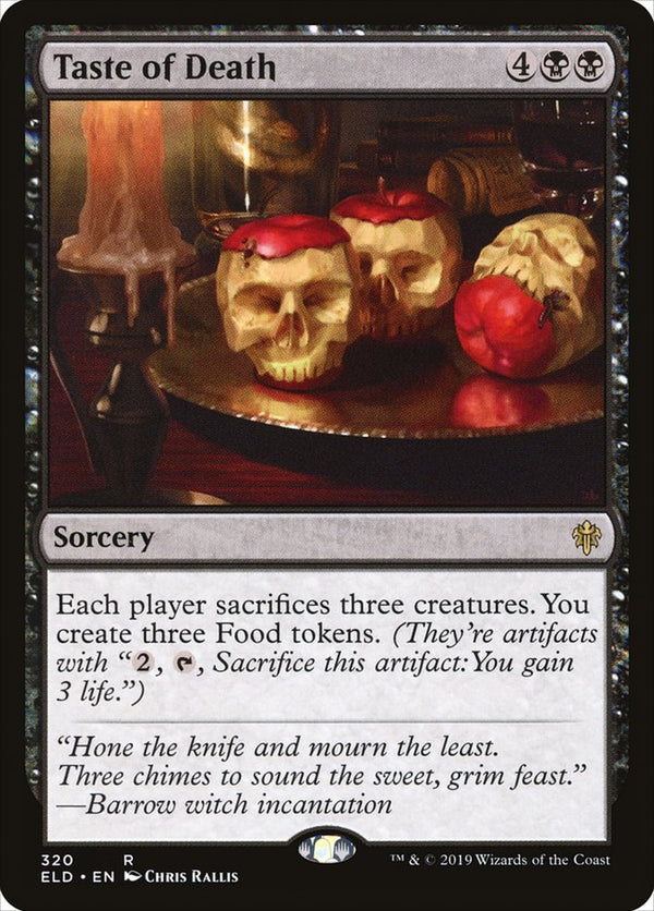 Taste of Death - Magic: The Gathering
