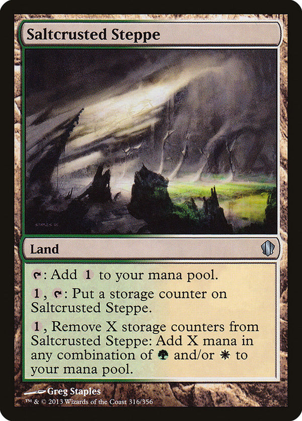 Saltcrusted Steppe - Magic: The Gathering